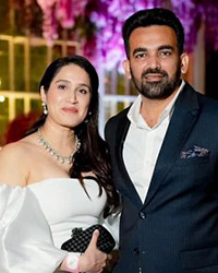 Sagarika Ghatge and Zaheer Khan