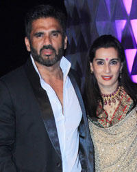 Suneil and Mana Shetty