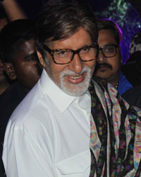 Amitabh Bachchan and Nitin Gadkari