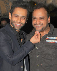 Rahul Vaidya with Wajid Ali