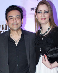 Adnan Sami along with his wife Zeba Bakhtiyar