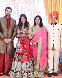 Wedding reception of Rajiv and Megha in Mumbai