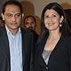 Azharuddin and Sangeeta