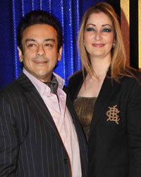 Adnan Sami and RoyaFariyabi