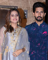 Sargun Mehta and Ravi Dubey