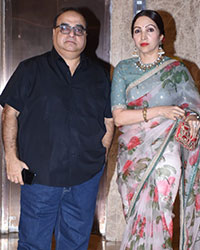 Rajkumar Santoshi and Manila Santoshi