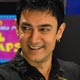 Aamir Khan at Sa Re Ga Ma Pa Little Champs