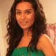 Amrita Rao on the sets of Jjhoom India 