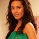 Amrita Rao on the sets of Jjhoom India 