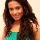 Amrita Rao on the sets of Jjhoom India 