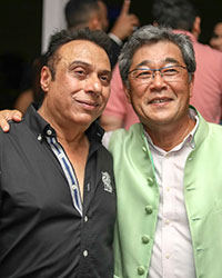 Mr. Michio Harada, Consul-General of Japan in Mumbai with Ali Moran