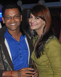 Akashdeep Saigal With Candy Brar