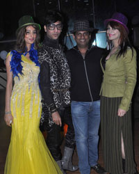 Sohfi Khan, Rehan Shah, Mohammad Fasih With Candy Brar