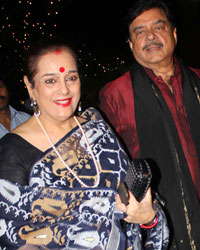 Poonam Sinha and Shatrughan Sinha