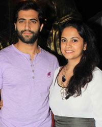 Akshay Oberoi along with his wife Jyothi Vynatheya