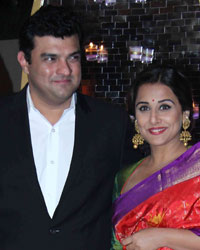 Siddharth Roy Kapur and Vidya Balan