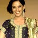 Shabana Azmi at Ritu Kumar`s spring 2005-06 collection.