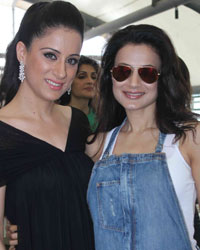 Rouble Nagi and Amisha Patel