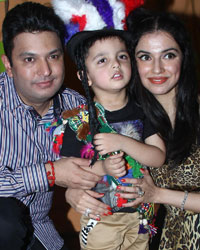 Bhushan Kumar, Ruhaan and Divya