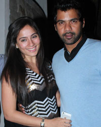 Shabbir Ahluwalia along with his wife actor Kanchi Kaul