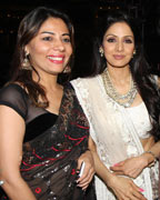 Sahara Parivar threw a lavish bash to celebrate Sridevi's Padma Shri