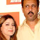 Sapna Mukherjee and Anubhav Sinha during the announcement of Sahara One Sangeet Awards 2005.