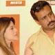 Sapna Mukherjee and Anubhav Sinha during the announcement of Sahara One Sangeet Awards 2005.