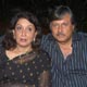 Mohan Bhandari with wife