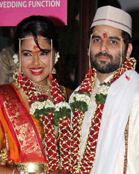 Sameera Reddy and Akshai Varde