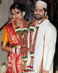 Sameera Reddy and Akshai Varde