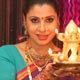 Sambhavna Seth at Diwali Shoot