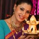 Sambhavna Seth at Diwali Shoot