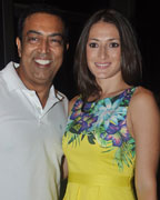 Vindu Dara Singh and Dina Umarova