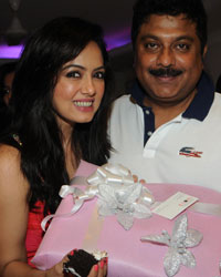 Kapil Mehra with Sana Khan