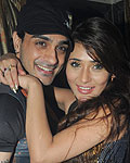 Angad Hasija and Sara Khan