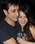 Rajiv Paul and Sara Khan