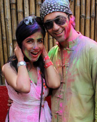 Shibani Kashyap and Rajiv Roda