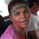 Rakhi Sawant at Holi at Shabana Residence