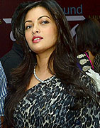 Moonmoon Sen, Kaushik Ganguly and Riya Sen