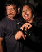 Shabina Khan and Ramgopal Varma