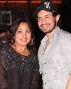 Shabina khan and Mandar Dalvi