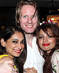 Lucky MOrani, Alwx O'Neil and Shama Sikander