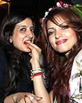 Amy Billimoria and shama Sikander