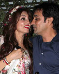 Shama Sikander and Rajiv PAul