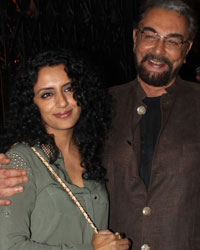 Parveen Dusanj and Kabir Bedi