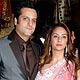 Fardeen Khan with wife Natasha