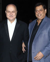 Anupam Kher and David Dhawan