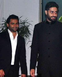 Sachiin Joshi and Abhishek Bachchan