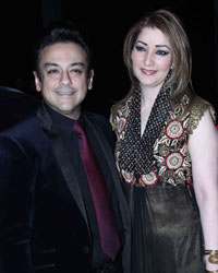 Adnan Sami and Roya Faryabi