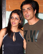 Sonali Sood and Sonu Sood